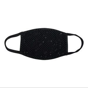 Black Crystal Face Mask
